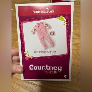 American Girl Strawberry Shortcake Pajamas for 18 inch doll